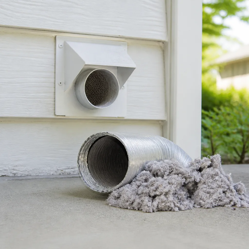 Dryer vent cleaning
